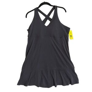 All in Motion‎ Women Dress Active cross back dress Built in Shorts Black XXL NWT